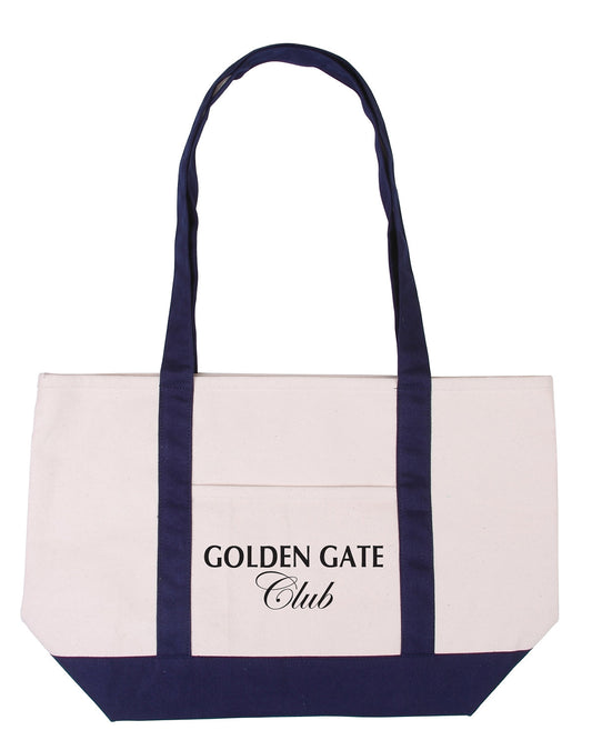 Cotton Canvas Boat Tote