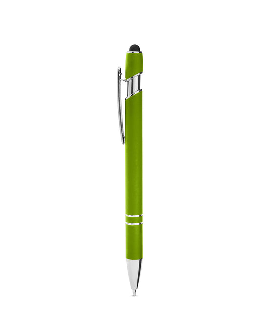 Rubberized Aluminum Click Stylus Pen